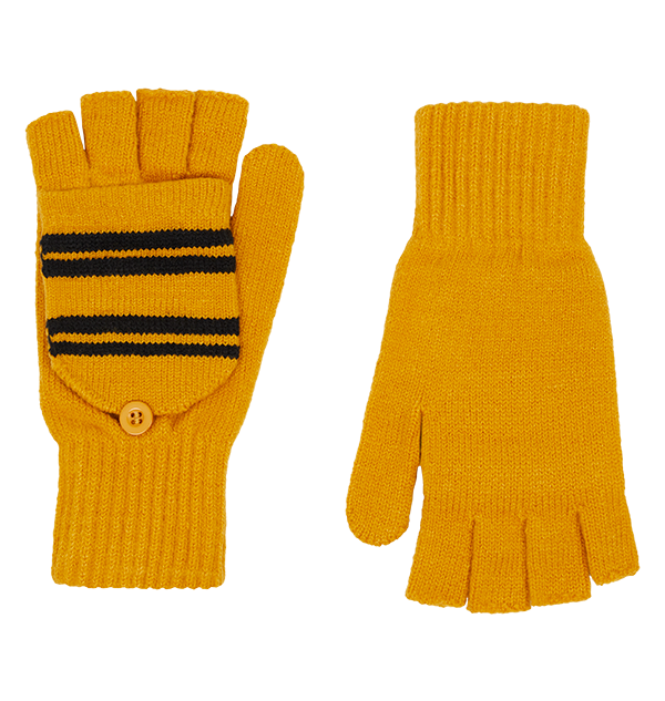 Funko Hufflepuff Knitted Mitten Capped Gloves