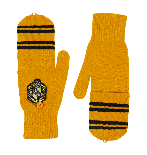 Funko Hufflepuff Knitted Mitten Capped Gloves